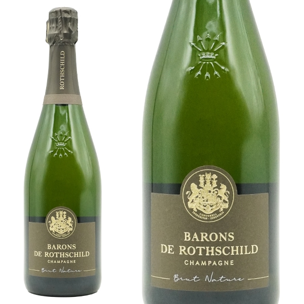 バロン ド ロスチャイルド シャンパーニュ ブリュット ナチュール AOCシャンパーニュ 正規品 WA驚異の91+点＆ジェームス サックリング93点Champagne Baron de Rot