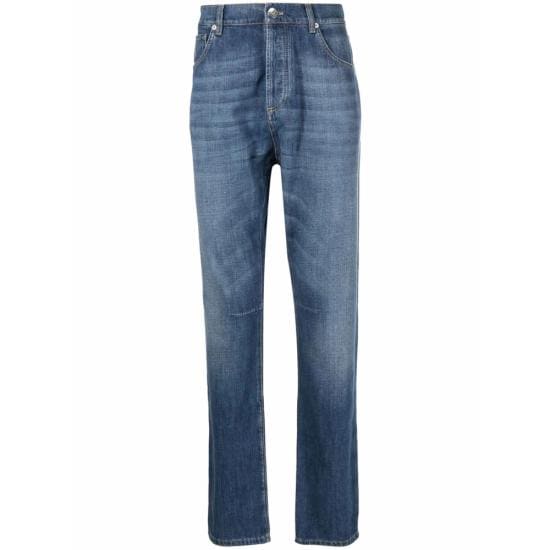 BRUNELLO CUCINELLI Men Denim Pants M0Z37X1290 C1471 BLUE
