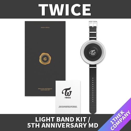 公式TWICE - 01 LIGHT BAND KIT / 5TH ANNIVERSARY MD//