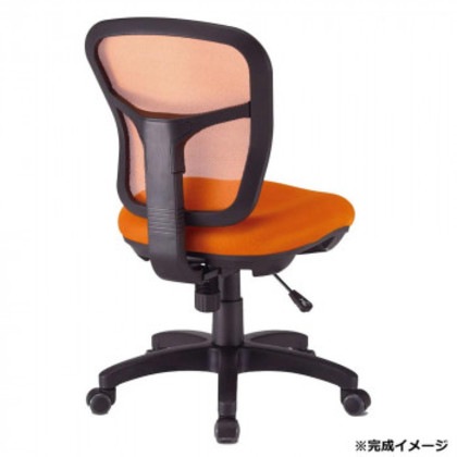 藤沢工業(TOKIO) FRENZオフィスチェア CF-2M オレンジ