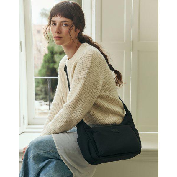 [26SS] [旅行][クロスバック][AWAY] ブラックナイロンクロス DBBA6EG31BK