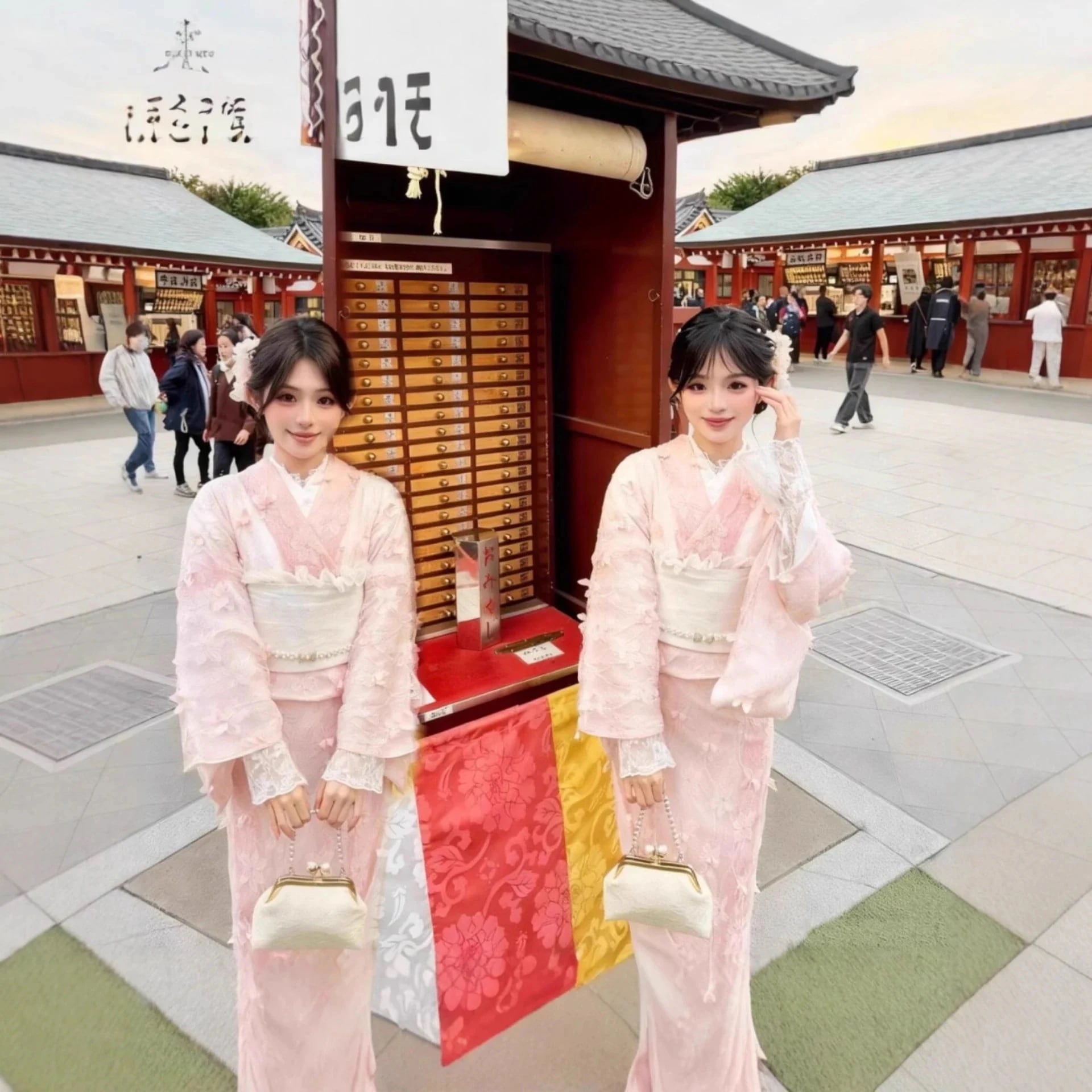 3日出荷 浴衣 新作 改良 正装 ピンク レース 着物 レトロ 撮影 写真 お嬢様風 衣装