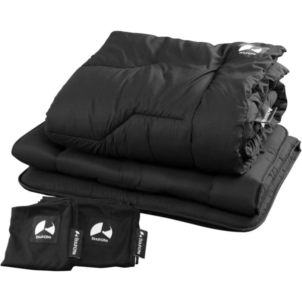 Bauhutte バウヒュッテ BHB-1000S-BK ゲーミング布団セット ブラック シングル メーカー直送