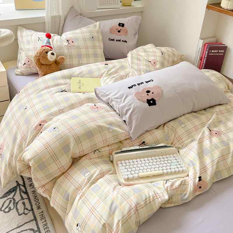 韓国 シングル セミ ダブル クイーン キング 寝具 カバー シーツ 布団 かわいい おしゃれ ベッド