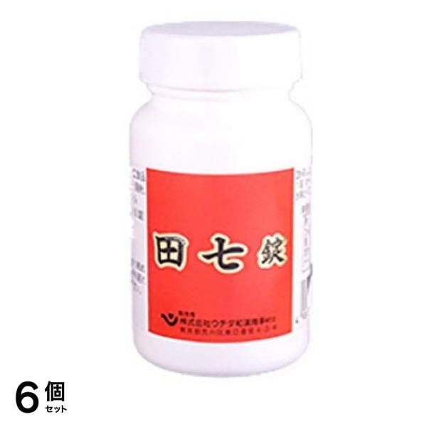 ウチダの田七 錠 60g (標準300錠) 6個セット