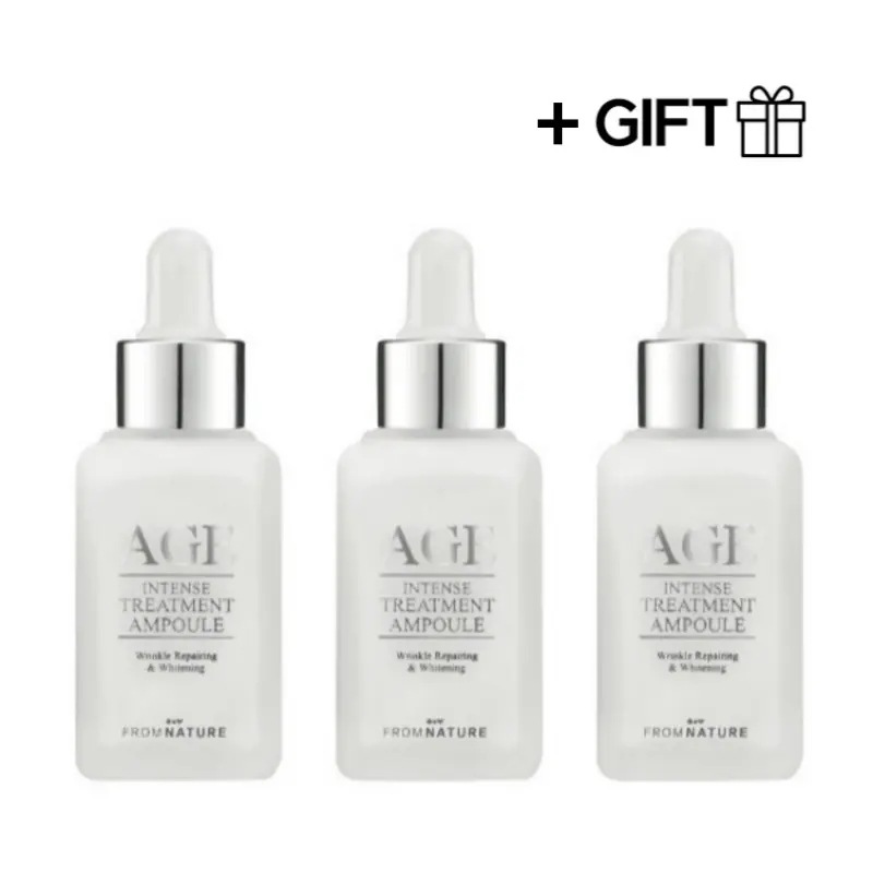 【正規品】【3本セット】 ステップ２ エイジインテンストリートメントアンプル(美容液)30ml*3 美容液 アンプル 韓国コスメ ガラクトミセス スキンケア 高保湿