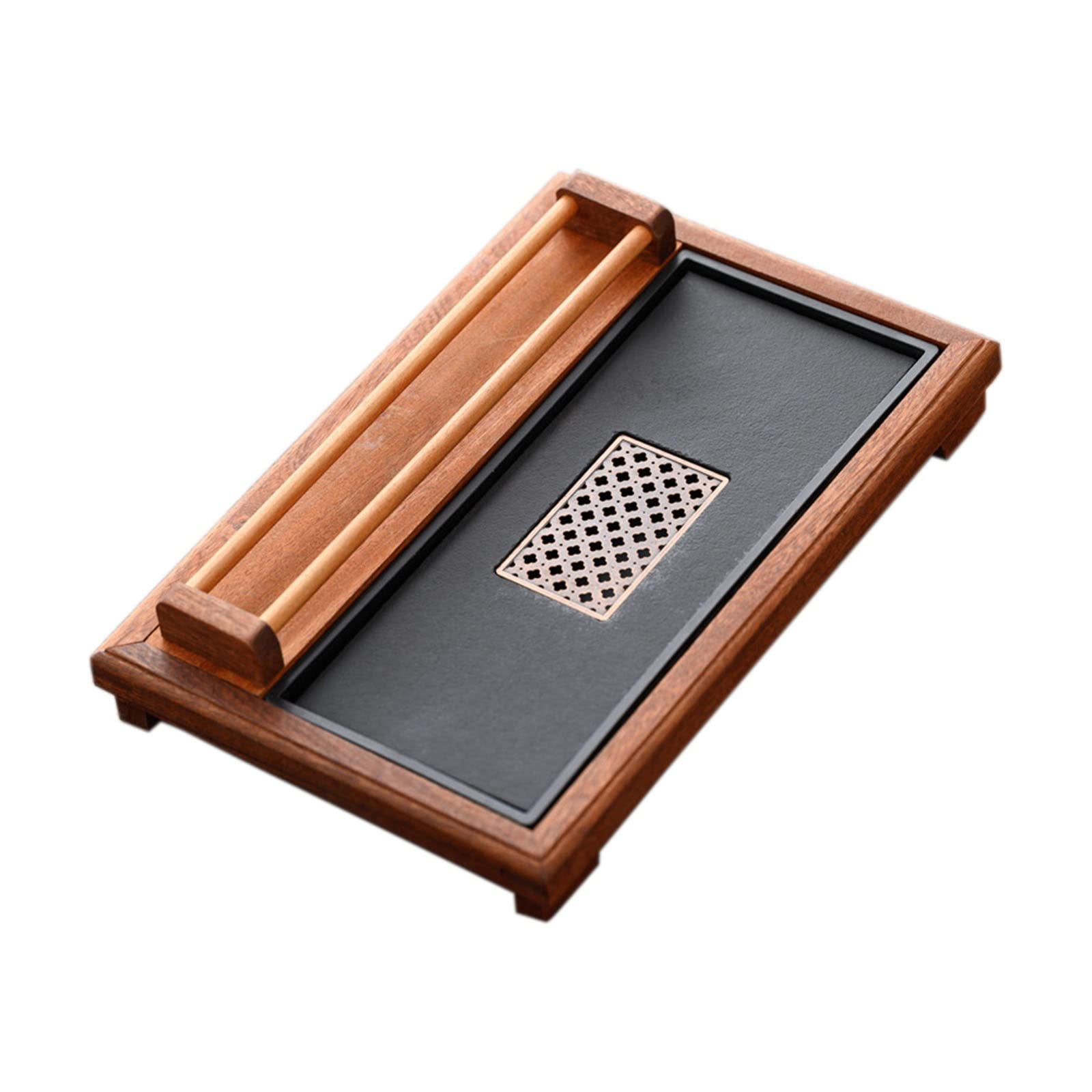 茶盆 ティートレイホームティーテーブルウォーターストレージカップホルダーティートレイ 家庭用 来客用 8,350円