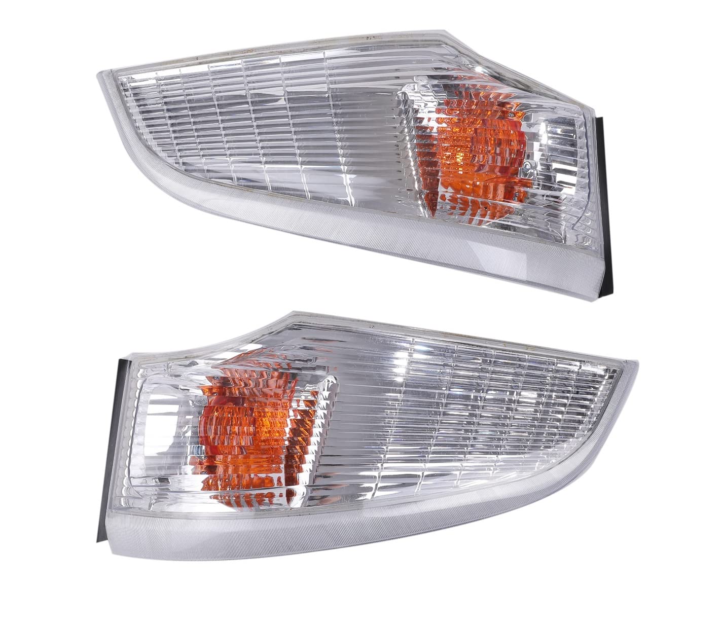 ふそう ジェネレーション キャンター 標準 ワイド ボディ ウインカー レンズ 左右セット リフレクター 反射板 なし 社外品 ワイドボディ クリアーレンズ ドレスアップ カスタムパーツ