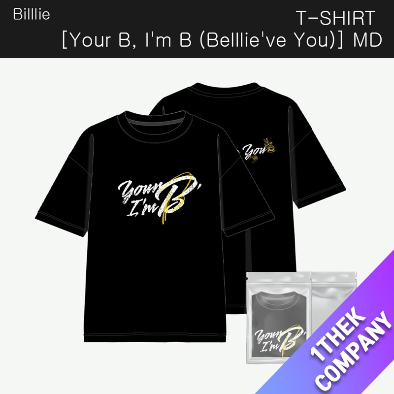 （T-SHIRT）Billlie - 1ST FAN-CON [Your B, Im B (Belllieve You)] MD