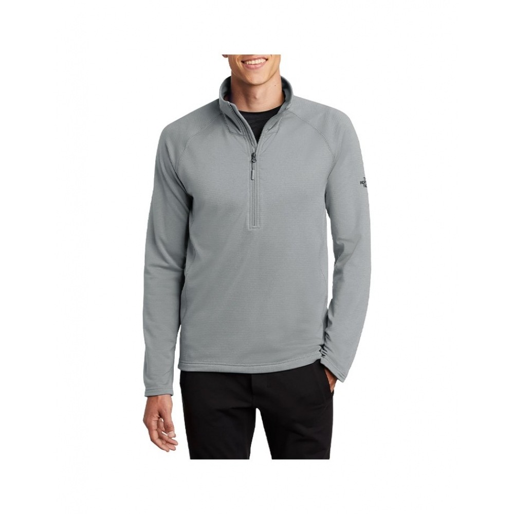 North Face メンズフリースハーフジップアップロングスリーブ