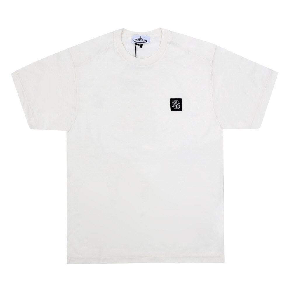 ストーンアイランド メンズ 半袖Tシャツ ミニワッペン ロゴパッチ L1S152100027 S0013 V0093