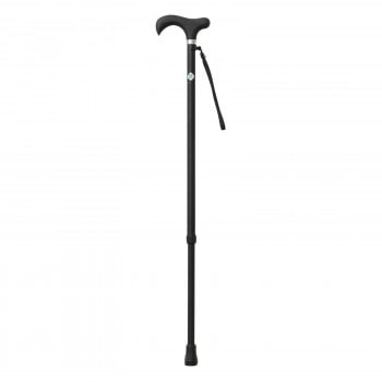 カインドケア 伸縮杖 とってもステッキ やわらかグリップ CH233070 A/ブラック 13,733円