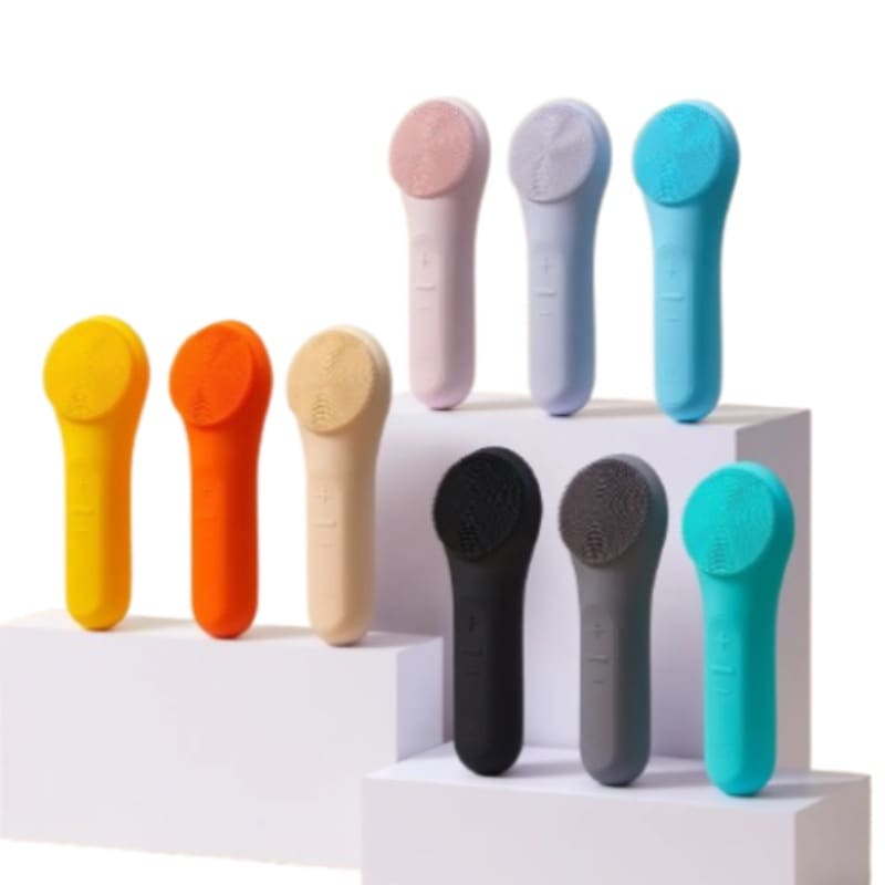 振動クレンザー シリコン ブラシ 電動 洗顔器 皮脂除去 毛穴 クレンザー シリコン振動クレンザー