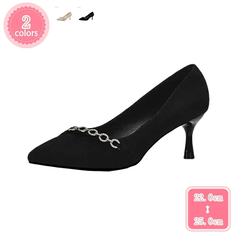 1000円OFFクーポン パンプス 痛くない 歩きやすい 走れる ポインテッド 6cmヒール 脱げない 柔らかい スウェード ヒールパンプス 春夏 ピンヒール サンダル 美脚 オシャレ小さいサイズ 大