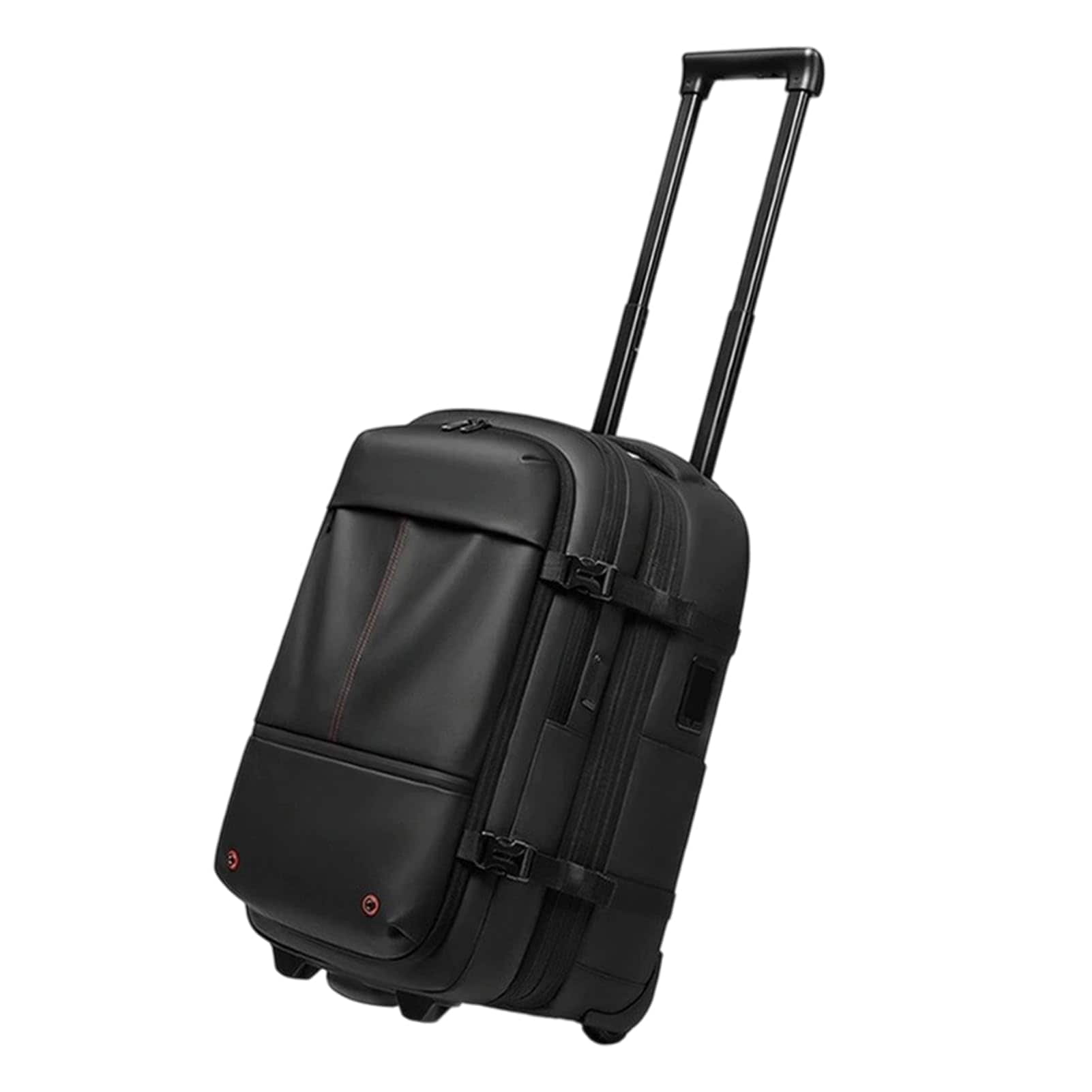 [loyimioo] 圧縮バックパック 2way 真空圧縮 リュック 防水 盗難防止 60L 2025版キャスター付き キャリーバッグ 出張 ビジネス バッグ 拡張機能付き 機内持ち込み リュック ス