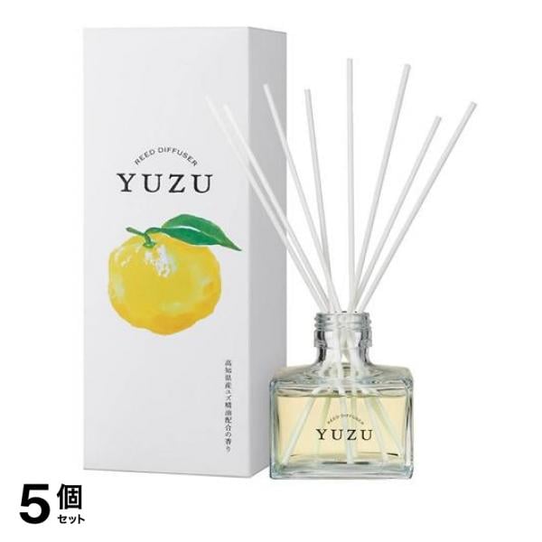 デイリーアロマジャパン リードディフューザー 高知県産YUZU(ユズ) 120mL 5個セット