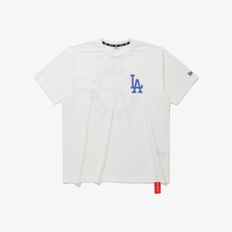 MLB LAドジャース メッシュ Tシャツ オフホワイト 15147533