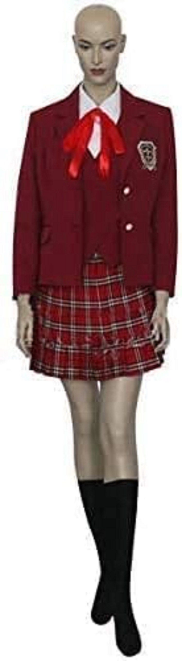 麻帆良学園 冬の制服 魔法先生ネギま! ユニフォーム コスプレ衣装 男女共用 撮影用 舞台演出服 クリスマス仮装