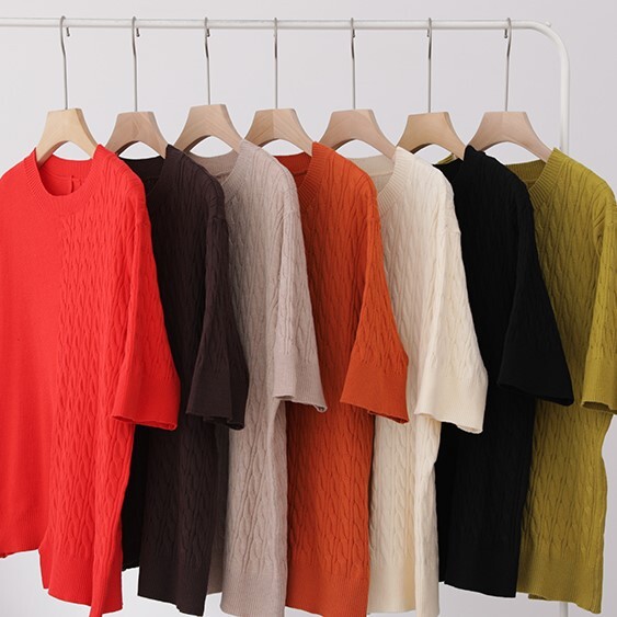 トップス カットソー Tシャツ 半袖 春 秋 レディース ゆったり 可愛い 大人可愛い きれいめ シンプル お洒落 大人女子 20代 30代 オフィス ビジネス OL デート 休日 お出かけ 1