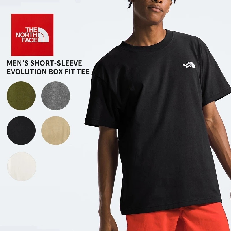 ザノースフェイス Tシャツ THE NORTH FACE Men’s Short-Sleeve Evolution Box Fit Tee ショートスリーブTシャツ 半袖 メンズ 6,508円