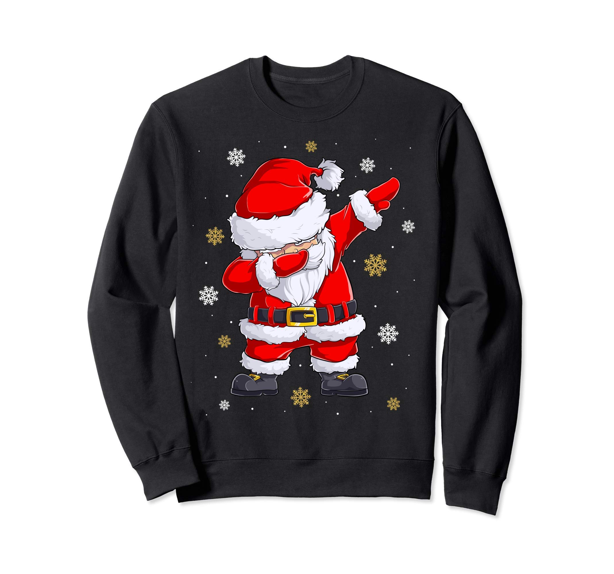 Dabbing サンタクロース聖ニコラスクリスマス トレーナー