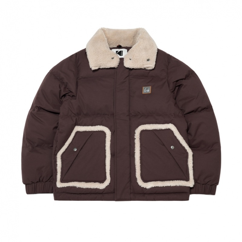 KODAK 브라우니 덕다운 자켓 4.0 BROWN