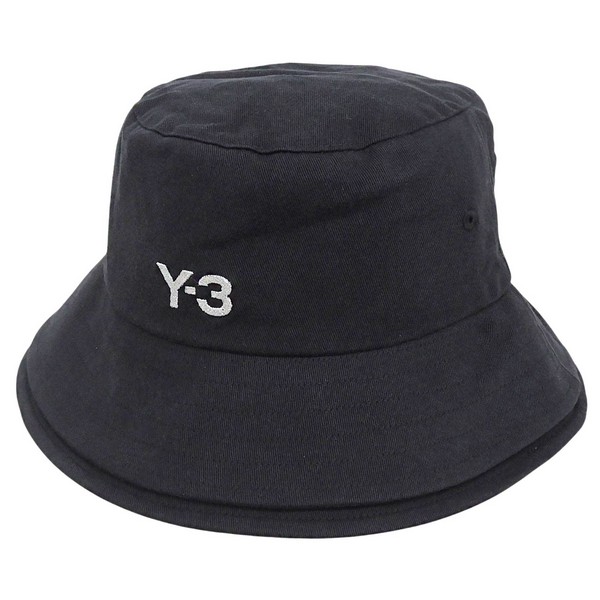 ワイスリー 帽子 レディース ハット OSFW W56cm コットン ブラック Y-3 STRP B HAT JN7192BKWOMEN Y-3