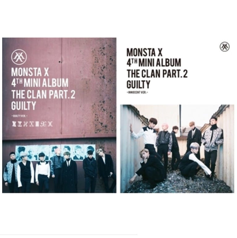 MONSTA X ミニ 4集 THE CLAN 2.5 PART.2 GUILTY / 2種 セット
