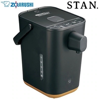 象印 電動ポット 1.2L マイコン沸とう STAN. CP-CA12-BA ブラック【送料無料】