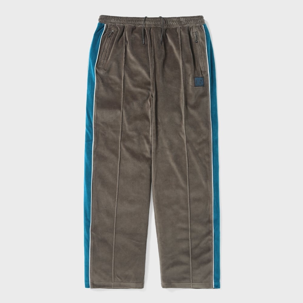 ディス・イズ・ネヴァー・ザット・ベロアトラックパンツブラウン