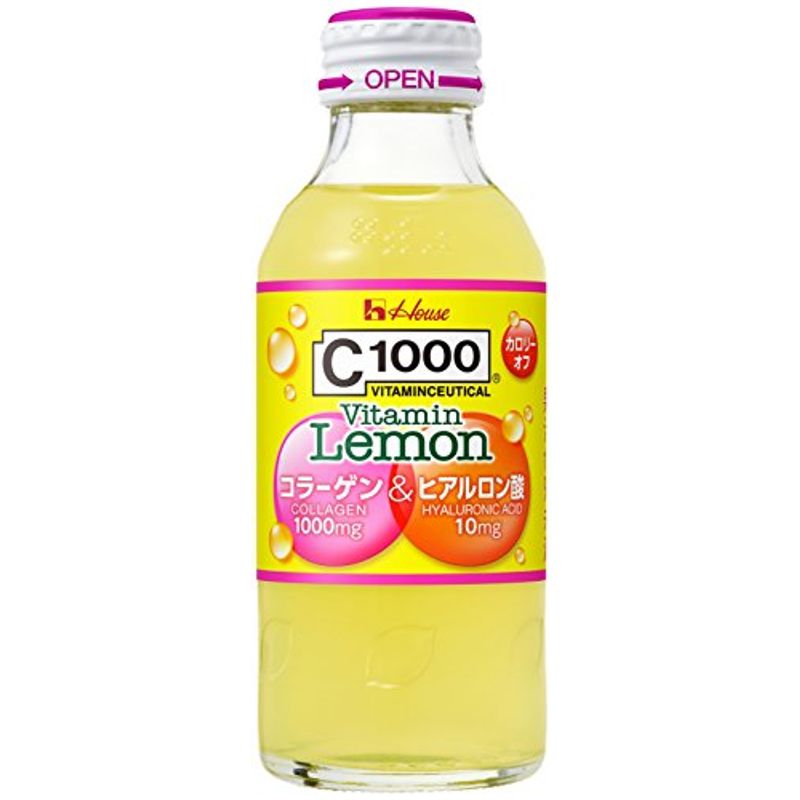 ハウスウェルネス C1000&ヒアルロン酸 140ml30本2ケース（60本）