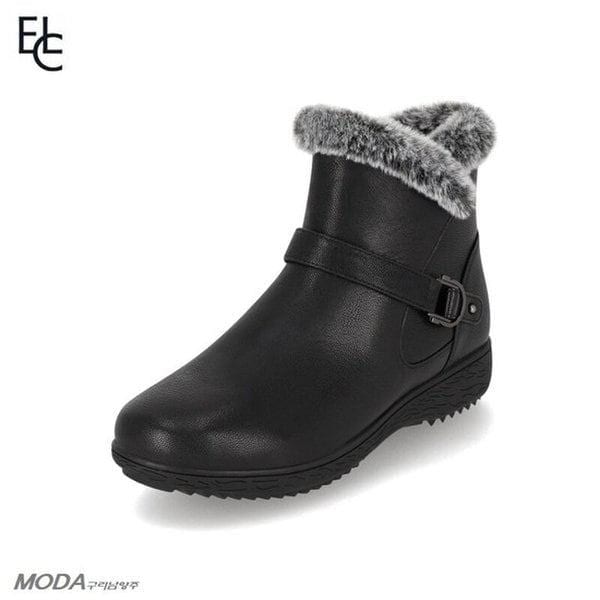 軽量クッション起毛防寒女性アンクルブーツ 1XWA67XY_GN