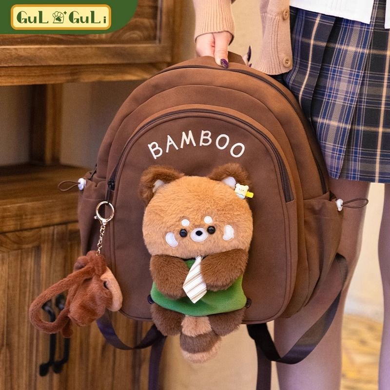 【小羊古力】かわいいパンダのカバンぬいぐるみの両肩のカバンの女性lolita斜めのカバンが萌えます 5,778円