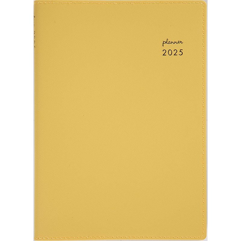 （まとめ買い）高橋書店 2025年 手帳 No.365 リラクレール 5 月曜始まり B6判 月間ブロック式 ターメリック [x3] 5,368円