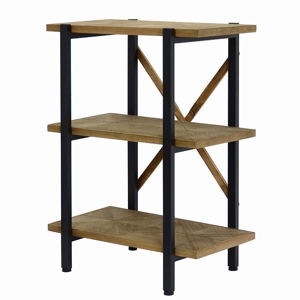 B.Bファニシング KAOR-60-D3 KALEIDO 3段ラック 幅60 メーカー直送