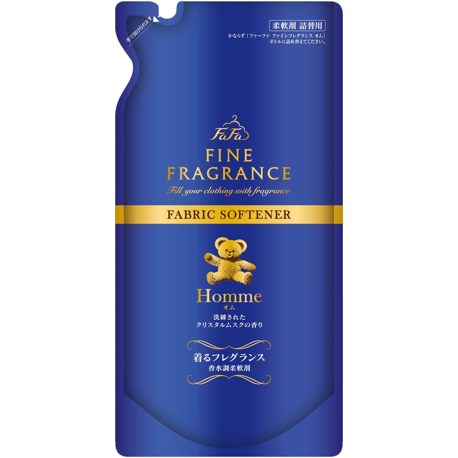 【ＮＳファーファ・ジャパン】ファーファ ファインフレグランス オム 詰替用 ５００ｍｌ ×１０個セット