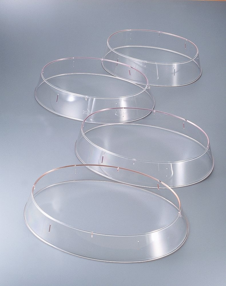 皿枠 小判型 24インチ用 抗菌 ポリカーボネイト W-224