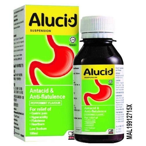 その他 Alucid Suspension Antacid & Anti-flatulent 100ml