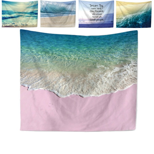 新作ウエア 海 タペストリー ビーチ Mサイズ カリフォルニアスタイル ファブリックポスター 模様替え 風景 インテリア雑貨
