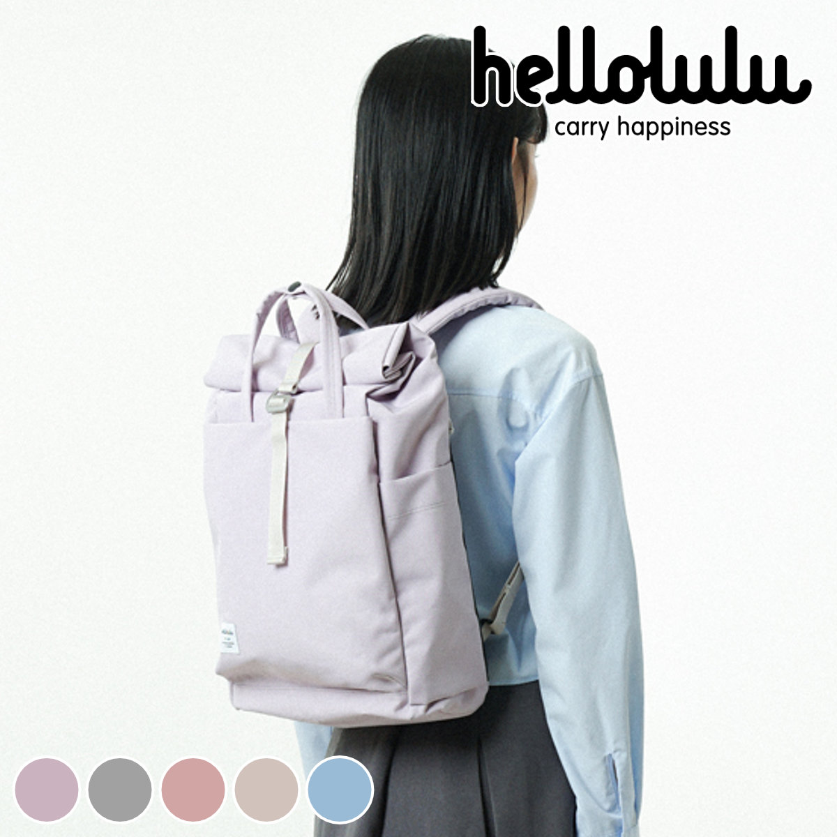 リュック hellolulu ケーシー KACY ハロルル リュックサック バックパック ビジネスリュック バッグ かばん 鞄 レディース メンズ 軽い 撥水 通学 通勤 PC収納