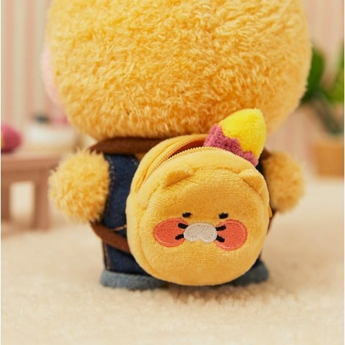 頬が赤い ぬいぐるみ チュンシク+バックパック&エコバッグコスチュームセット