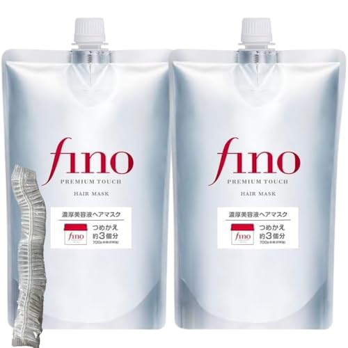 フィーノ ヘアマスク fino hair mask プレミアムタッチ 浸透美容液 大容量 詰替 つめかえ用 700g 洗い流す ヘアトリートメント トリートメント [セット品]トリートメント ２点セッ