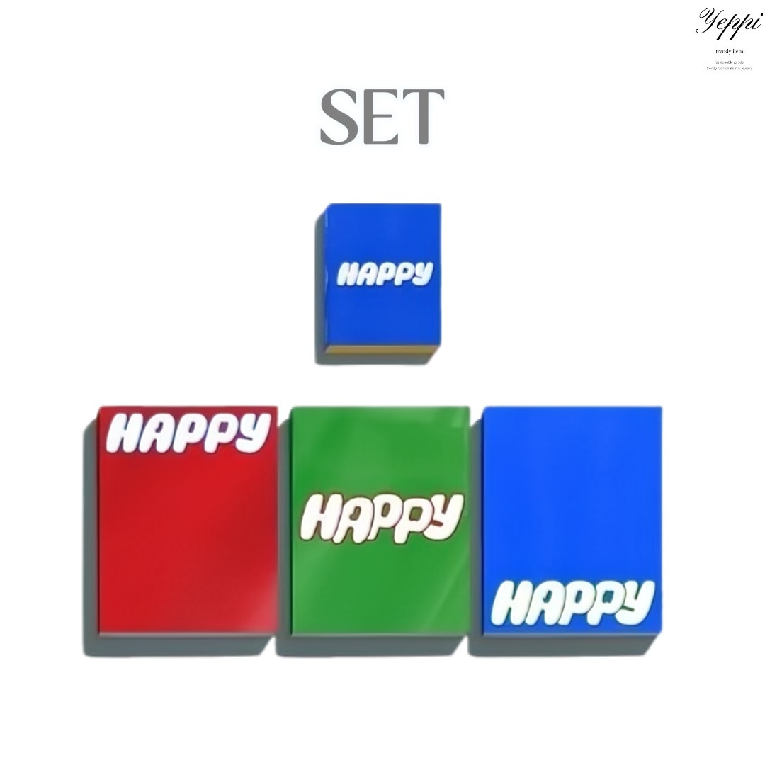 【 当日出発 】BTS Jin Happy (Set) + Happy (Weverse Albums ver.) Set 全4種 [ 流通特典 ] bts ジン公式 アルバム