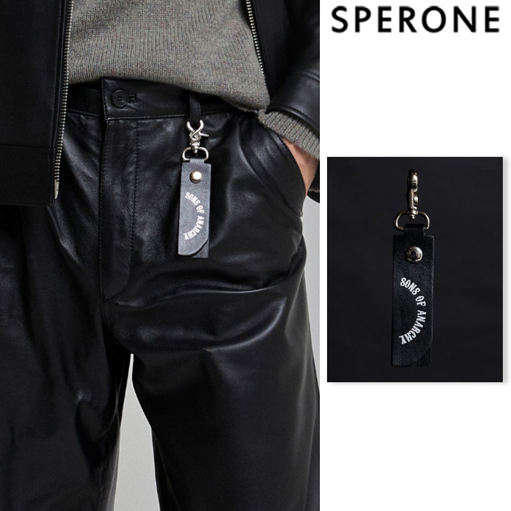 [SPERONE] [Sons of Anarchy] Cowhide Leather Keyring