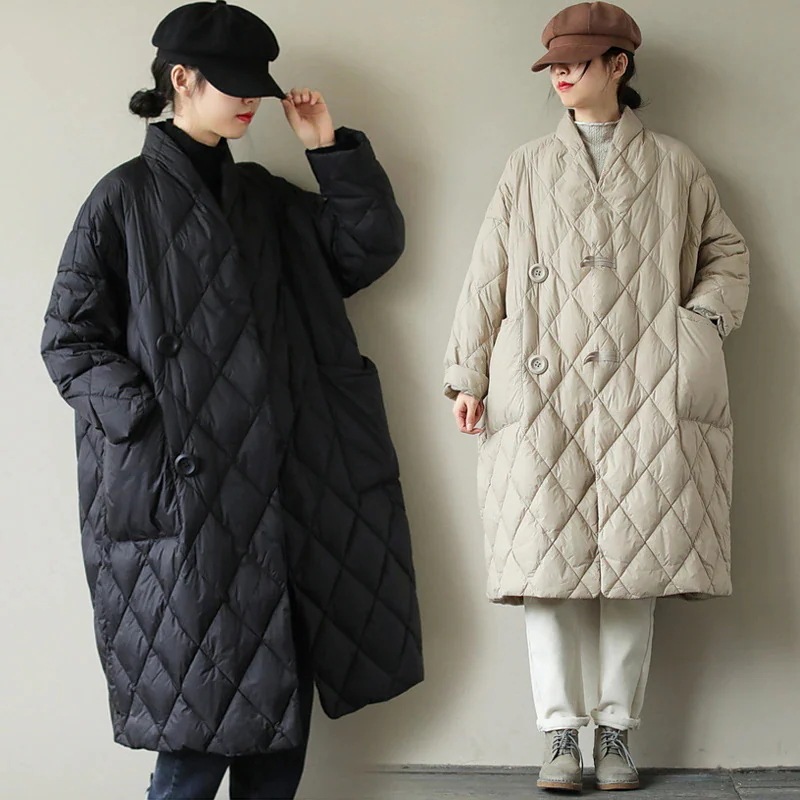 超人気ダウンコートレディース中綿入りロング丈きれいめ中綿コート冬服カジュアル厚暖かい秋冬防寒