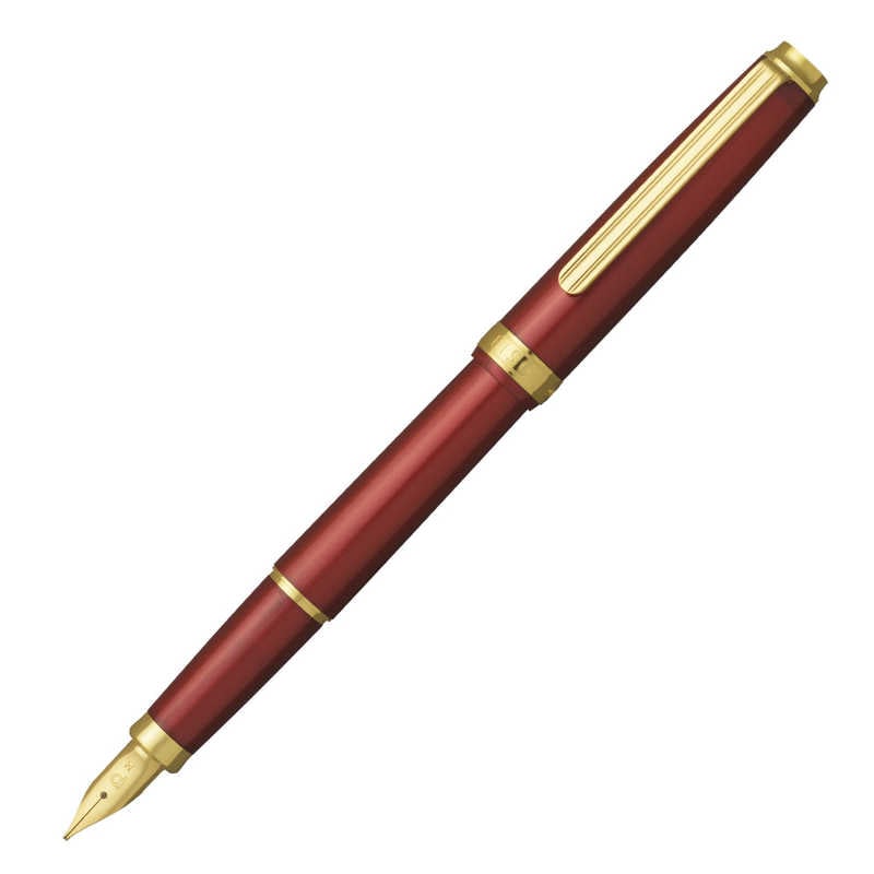 プラチナ萬年筆　BISO ビソウ 万年筆 M ［中字(M)］ フレイムレッド　PTL-15000＃11