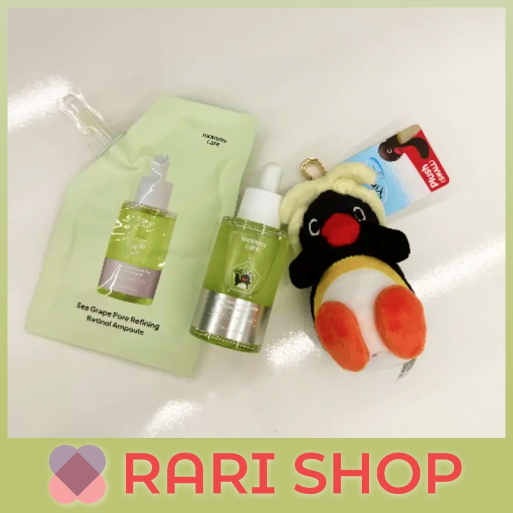 海ぶどうポアリフティングレチノールアンプル , 50ml (リフィル, pingu 人形 SET)