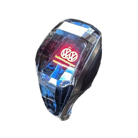 フォルクスワーゲン 汎用 LED 車 シフトノブ イルミネーション 点灯 ギアスティックシフトノブ ギアノブ クリスタル 未使用