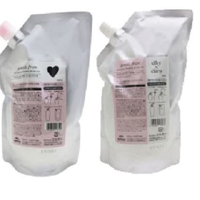 ジェミールフラン シャンプー ハート H 1000ml + トリートメント シルキーシャイニー 1000g 詰替用セット