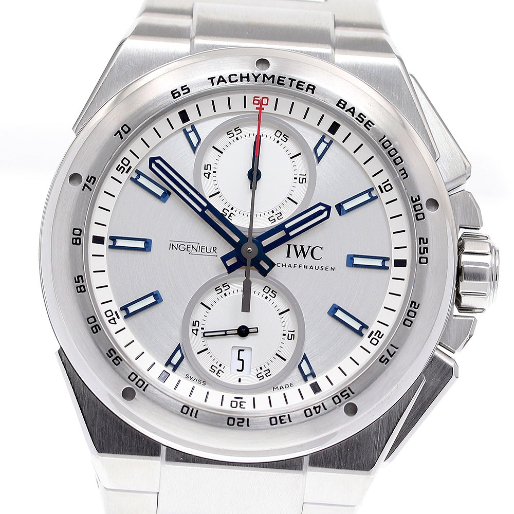 IWC IWC SCHAFFHAUSEN IW378510 インヂュニア クロノグラフ レーサー 自動巻き メンズ 良品 _816774【中古】 360,945円